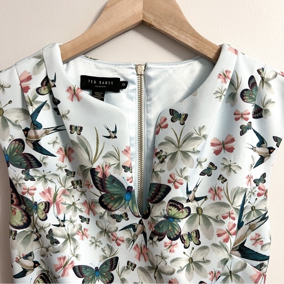 Ted Baker Tiha Butterfly Midi Dress - Picture 4 of 12